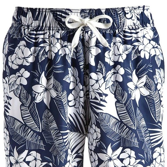 Kanu Surf Men's Havana Swim Trunks Size Small Navy - Picture 1 of 3